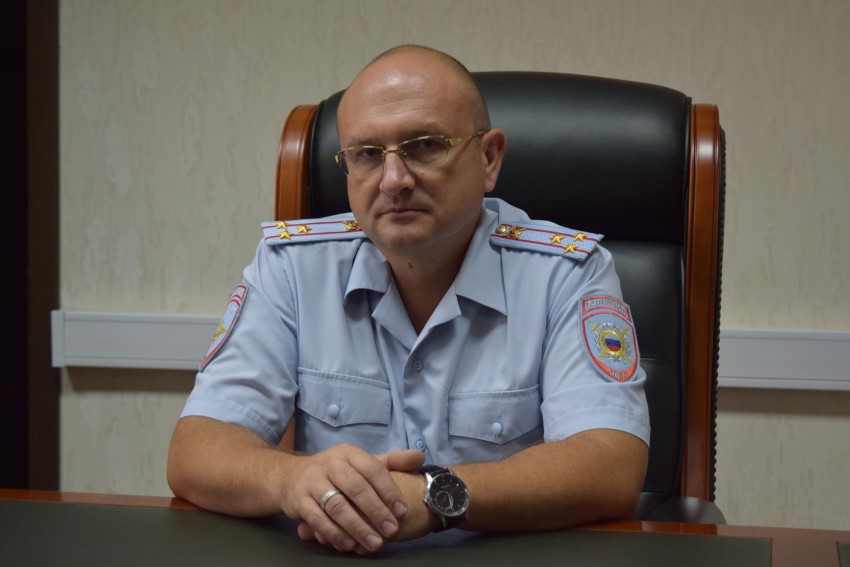 Начальник полиции полковник полиции Папанов Александр Александрович