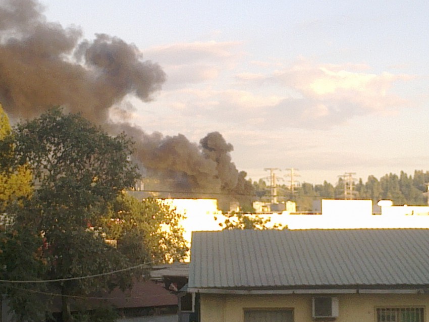 Пожар в Море Молле