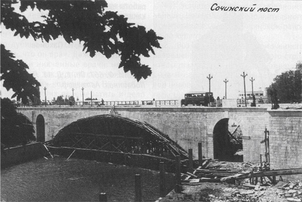 Строительство Ривьерского моста в Сочи