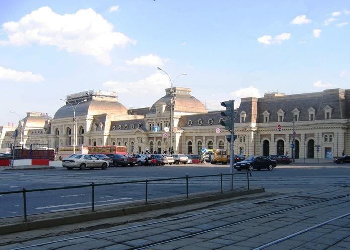 Площадь на павелецком вокзале