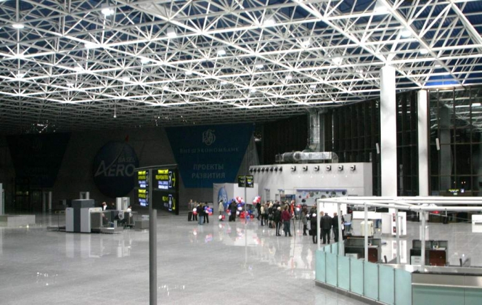 Новый аэропорт Сочи внутри здания