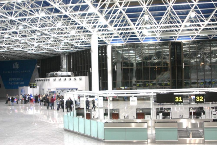 Новый аэропорт Сочи внутри здания