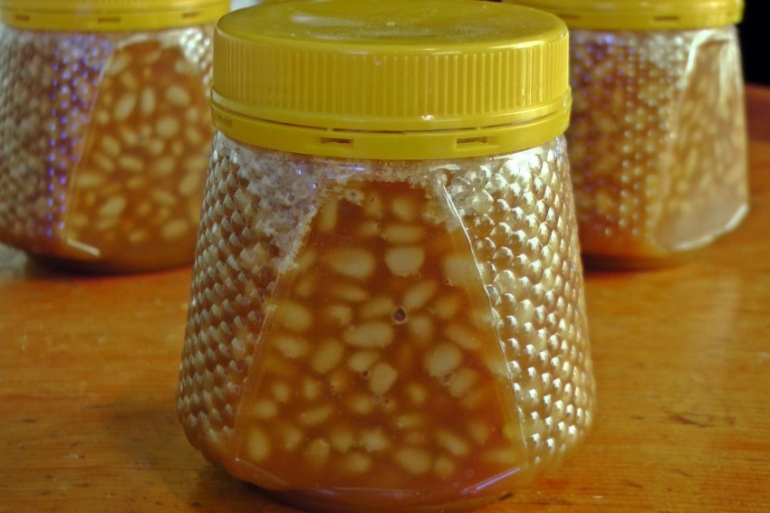 орех в мёде