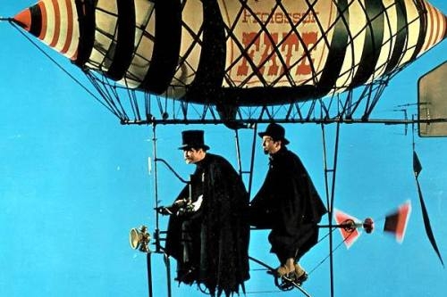 Большие гонки. Профессор Фэйт с Максом на велодирижабле