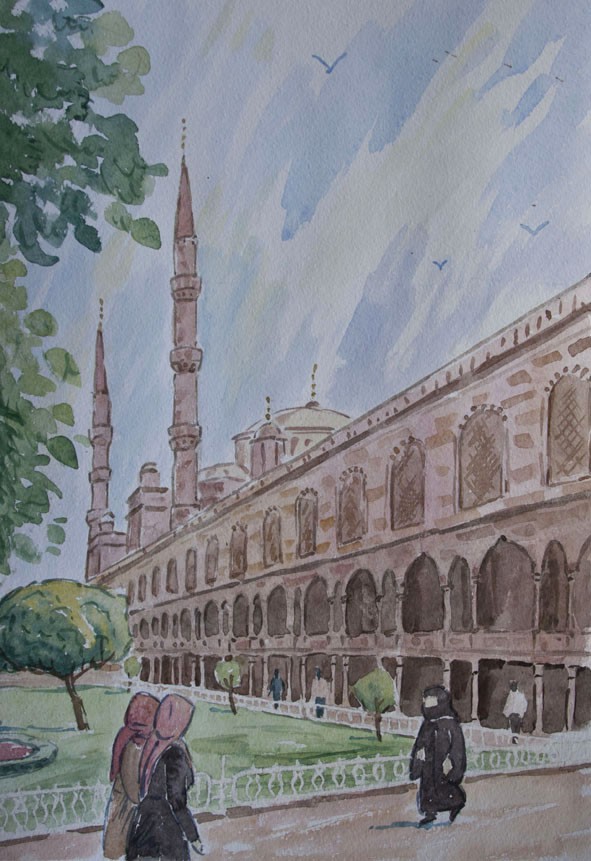 большая мечеть, просто огромная