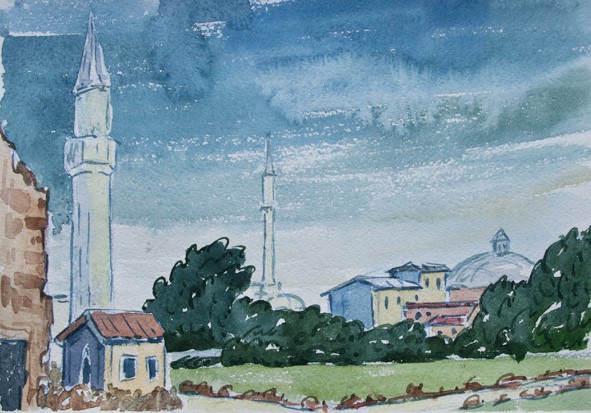 мечети в центре Стамбула