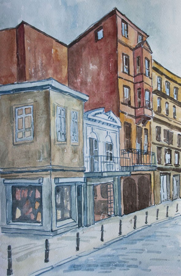 разнокалиберные домики