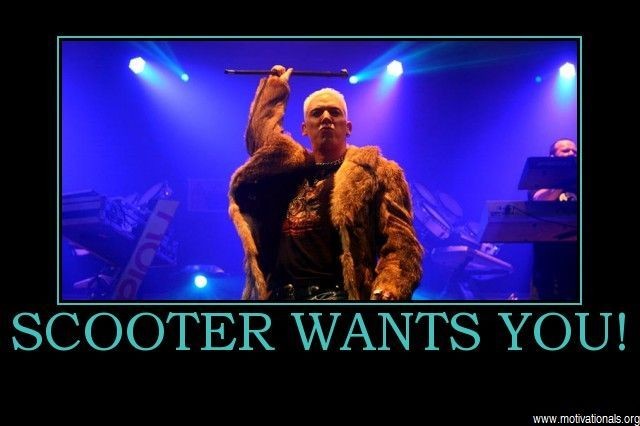 скутер хочет тебя!