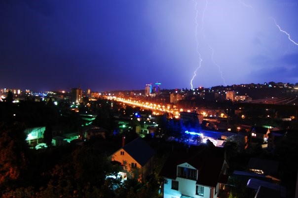 Сочи, молния