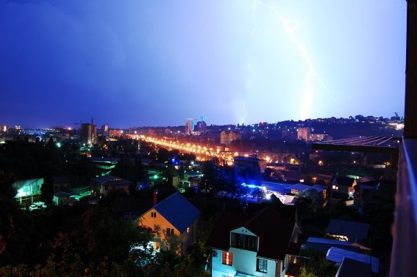 Сочи, молния