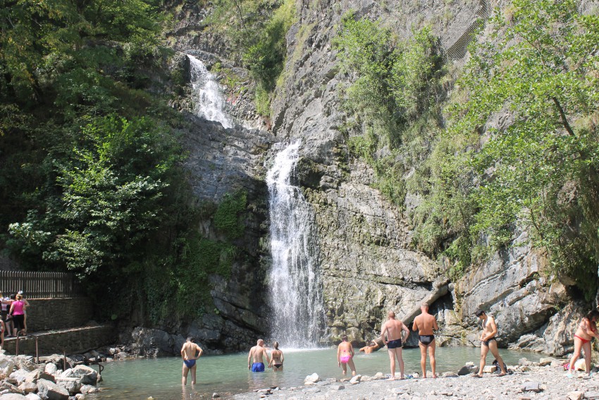 Мацеста Сочи водопады