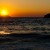 закат на пляже Matala