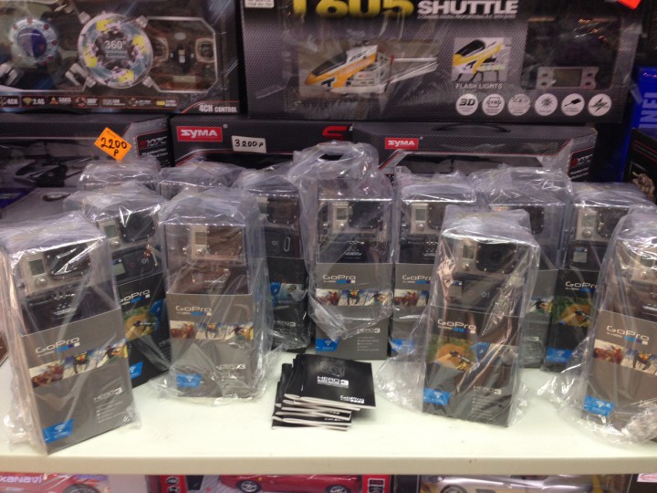 Экстремальные камеры GOPRO3 в Сочи