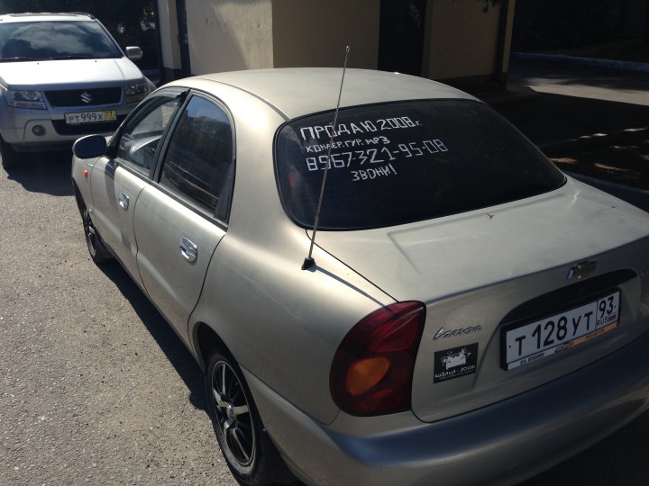 Шевроле lanos SX  2008 г. 