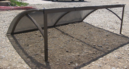 Козырьки из поликарбоната.