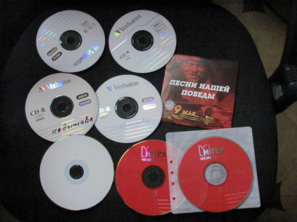 Восстановление повреждённых музыкальных CD, DVD