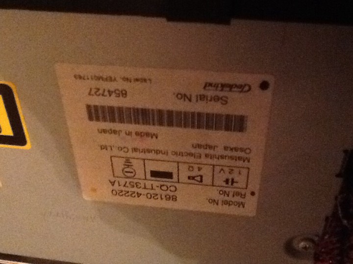 Продам новую Штатную магнитолу TOYOTA 58827 для TOYOTA RAV4