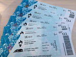 продам 5 Билетов на закрытие Паралимпийских игр