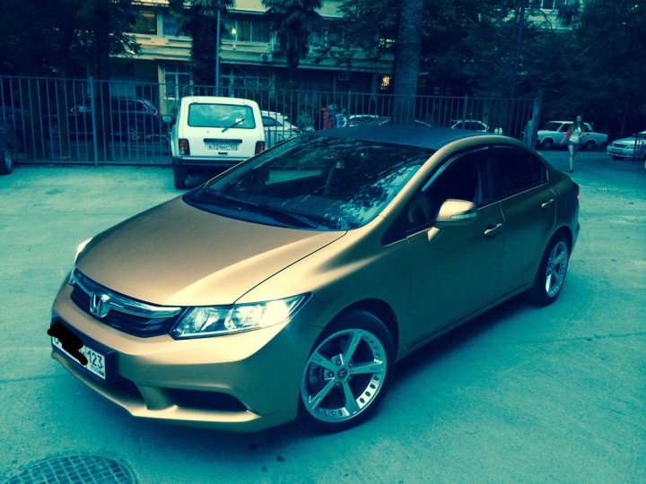 Покраска автомобилей жидкой резиной.