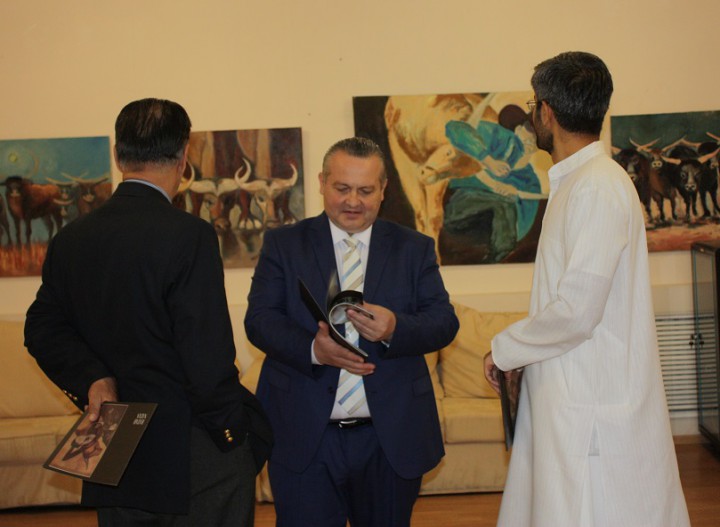 Выставка Натан в Посольстве РФ Республики Казахстан Астана (Каза