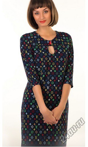 платье Louis Vuitton Monogram Multicolore))) 54-56