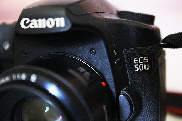 Canon 50D + canon 50mm f 1/8