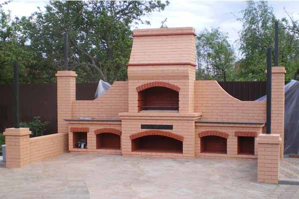 Барбекю, камины, печи