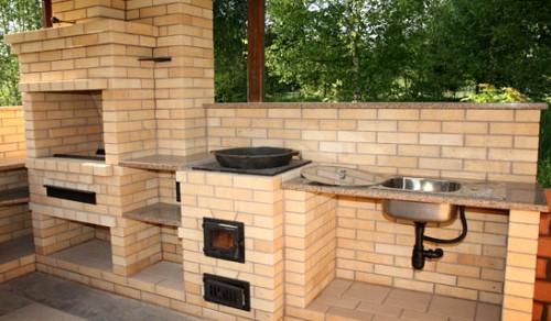 Барбекю, камины, печи