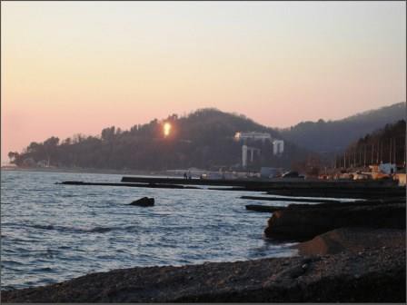 Экспресс продажа участка с панорамным видом на море в Хосте.