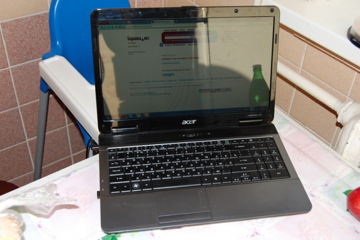Продам ноутбук Acer Aspire 5732z-433G25Mi