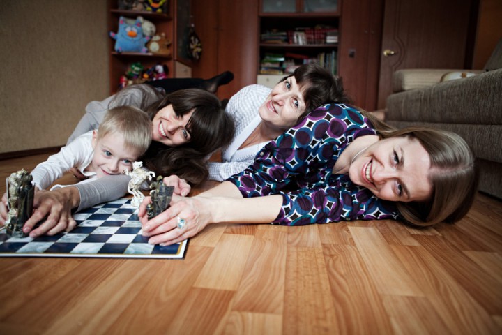 Женский и Семейный портрет от московской студии фотографии