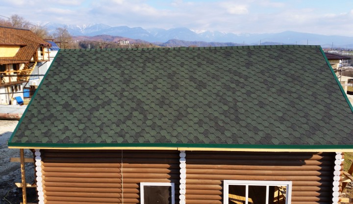 2-х этажный дом из 20го сруба в Адлерском районе